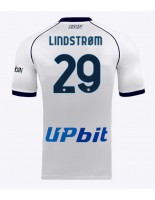 SSC Napoli Jesper Lindstrom #29 Vieraspaita 2023-24 Lyhythihainen